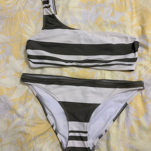 Γυναικείο μαγιό Abercrombie and Fitch σαν καινούργιο, άσπρο, Small