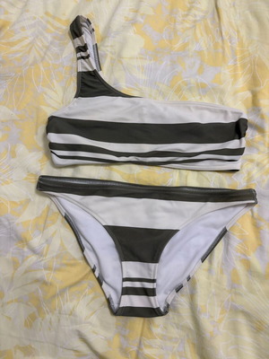 Γυναικείο μαγιό Abercrombie and Fitch σαν καινούργιο, άσπρο, Small