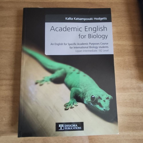 Academic English for Biology book