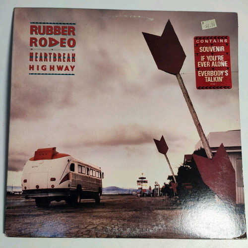 Rubber Rodeo Heartbreak Highway vinyl like new, country