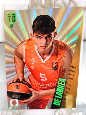 Sergio De Larrea Valencia Panini Euroleague Future Star #259 2025-26 new