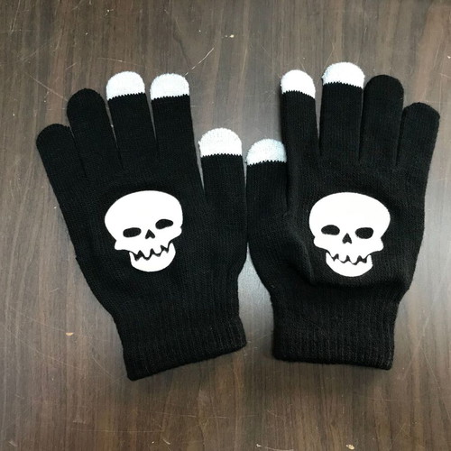 Touchscreen gloves for smartphone and tablet new, black and white