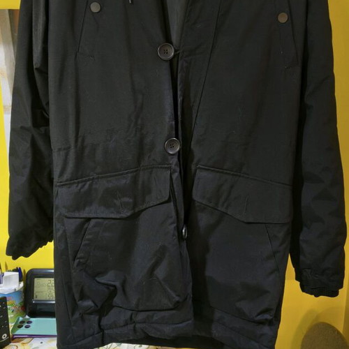 Admiral Long Men's Waterproof Jacket like new, black