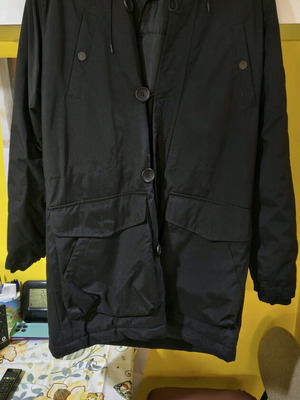 Admiral Long Men's Waterproof Jacket like new, black