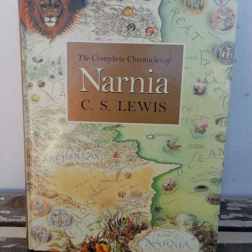 Narnia The Complete Chronicles by C.S. Lewis hardcover, new edition 1988