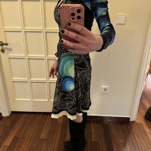 Desigual dress like new, size M, colorful boho style