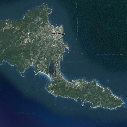 Αγροτεμάχιο 1.900 τ.μ. στην Αμμουλιανή Χαλκιδικής με θέα θάλασσα
