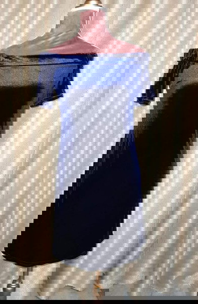 ATMOSPHERE Φόρεμα στράπλες navy