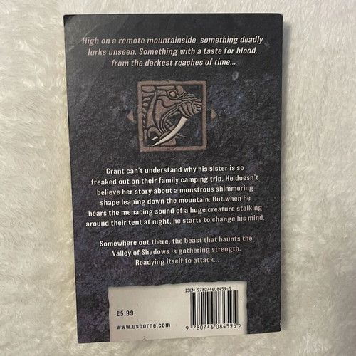 The Beast by Ann Evans, Usborne Thrillers paperback