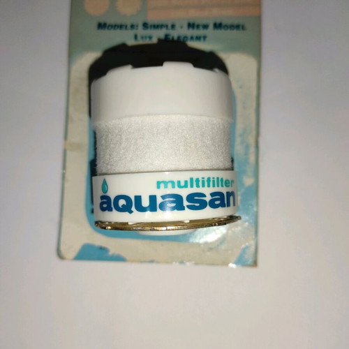 Aquasan water filter replacements new, pack of 3