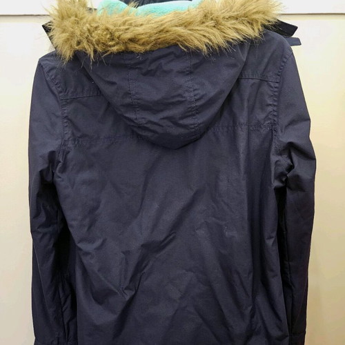 Superdry windcheater jacket like new, fleece lined, waterproof, blue, size S