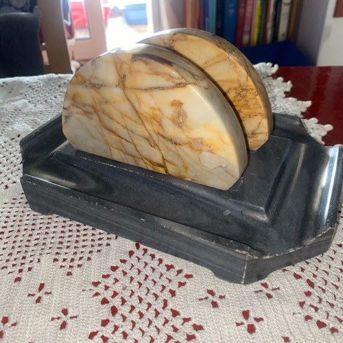 Marble napkin holder like new