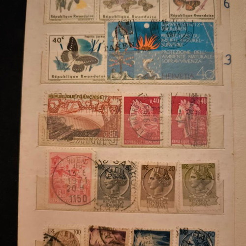Stamps like new, mixed countries and years, full lot