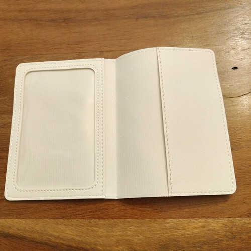 Passport holder with bunny and carrot like new
