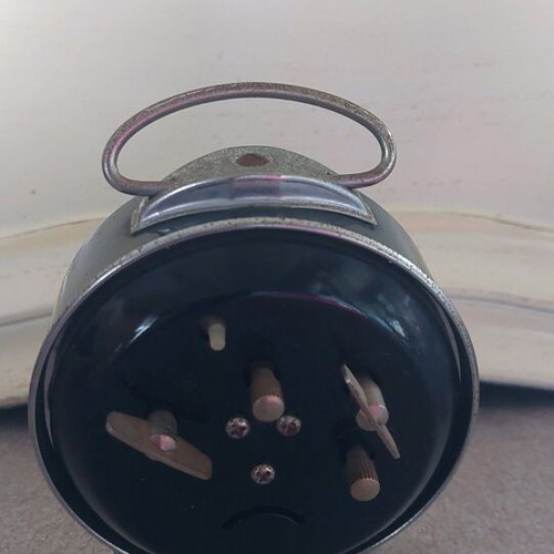 Five Rams wind-up table clock used