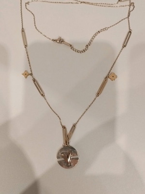 Κολιέ Police σαν καινούργιο, ροζ και χρυσαφί