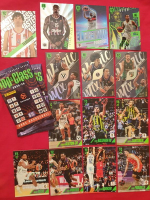 Top Class Panini Euroleague Basketball Cards 2026 New, Olympiakos BC