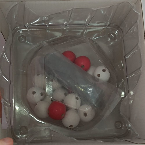The Atom Puzzle wooden educational toy used