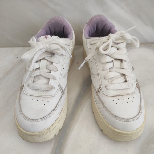 Zara girls' athletic shoes size 34 used, white and pink