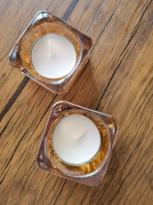 Candlesticks set of 2 new