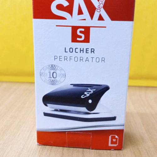 SAX 218 office hole puncher new, 12 sheets