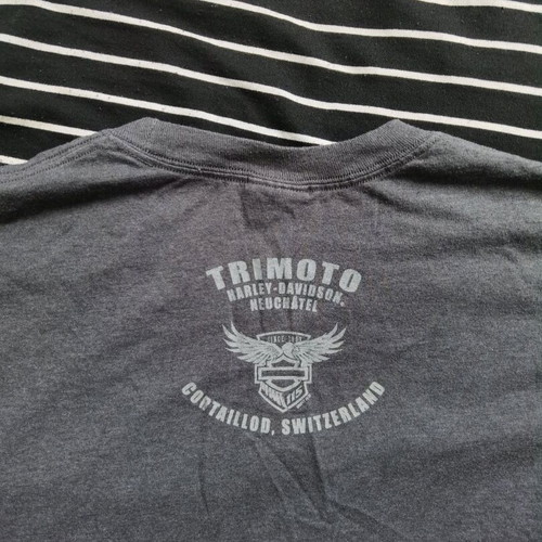 Harley Davidson tshirt like new, size L, gray