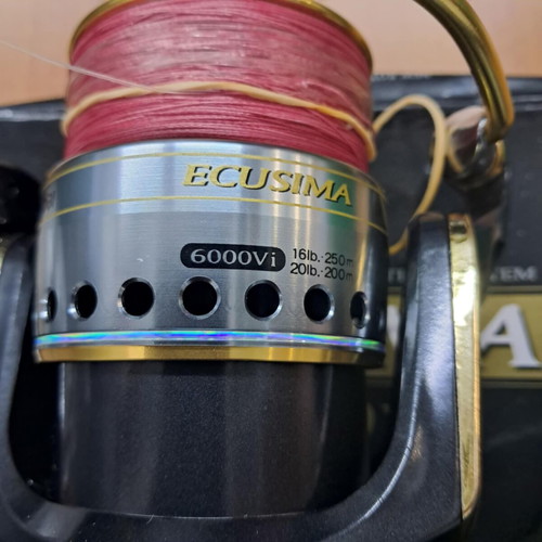 Penn Overseas High Modulus Carbon fishing rod and Ryobi Ecusima 8000Vi reel like new