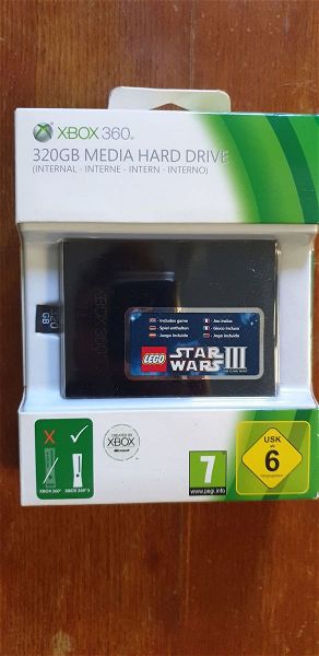  XBOX 360 - 320GB HARD DISK DRIVE - LEGO STAR WARS III