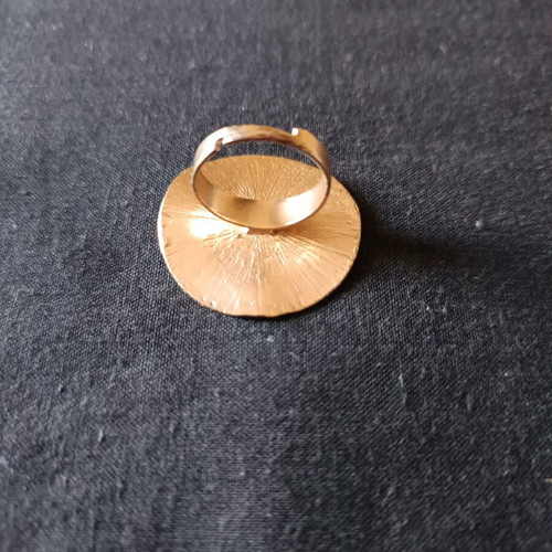 Feux gold ring used, adjustable