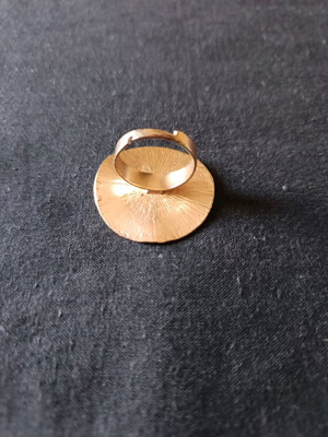 Feux gold ring used, adjustable