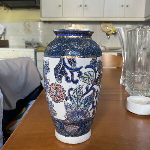 Delft hand made vase like new, vintage Dutch