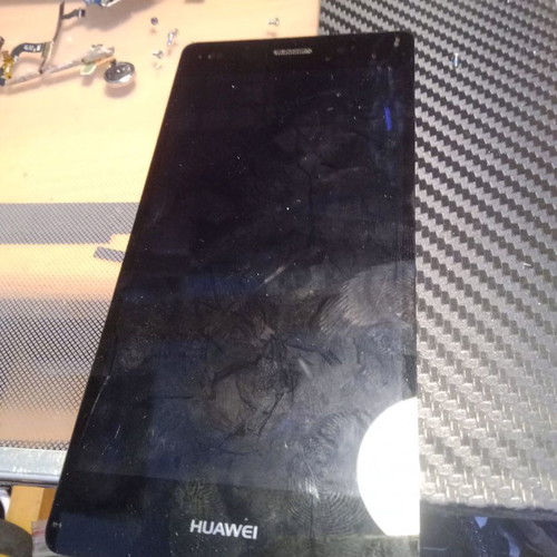 Huawei motherboard used and screen, each working separately