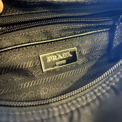 Prada shoulder bag new with authenticity tags, black