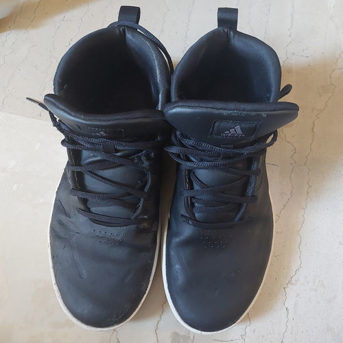 Adidas Ownthegame basketball shoes, size 44, black