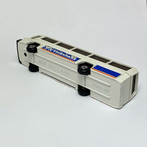 Volvo Volksbank efsi Holland metal bus used, scale 1/87