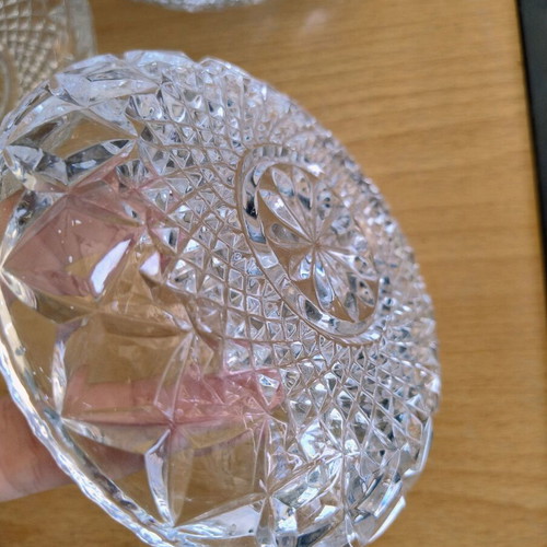 Set of 6 vintage dessert plates, 14.5 cm diameter