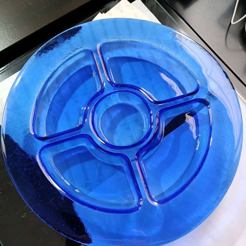 Glass tray for nuts new