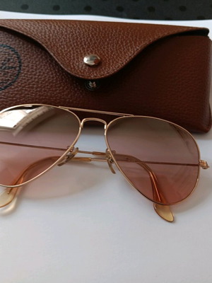 ΓΥΑΛΙΑ ΗΛΙΟΥ RAY BAN AVIATOR GOLD METAL 3025 001/3E 5514