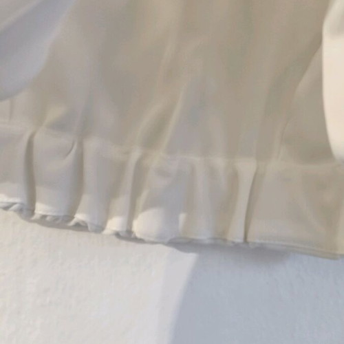Zara top and skirt new, white set