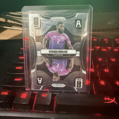 Antonio Rüdiger Panini Prizm World Cup card new