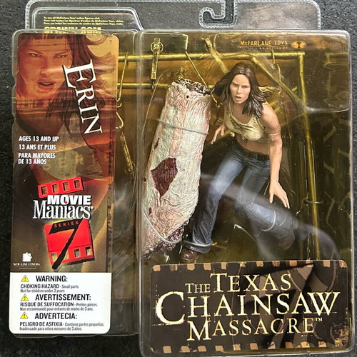 Erin 7" The Texas Chainsaw Massacre Movie Maniacs Series 7 McFarlane figure new, sealed