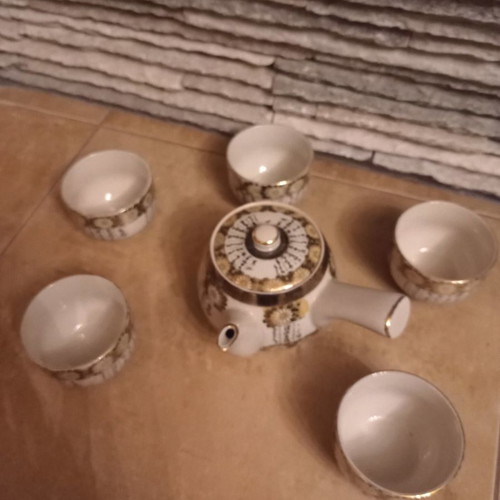 Japanese tea set used