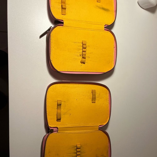 Santoro pencil cases used, pack of 2 pieces
