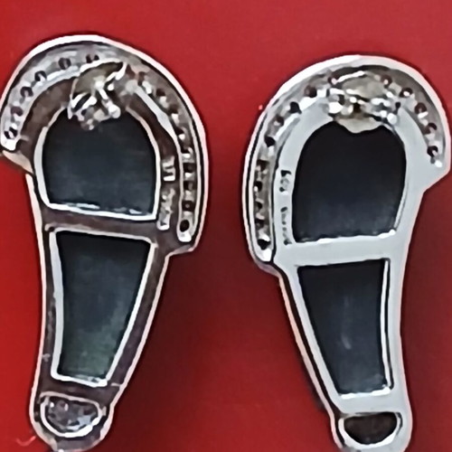 Large evening earrings 6 cm silver 925 with semiprecious stones
