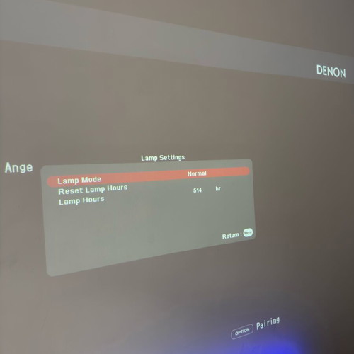 Viewsonic PS-501W Short Throw Projector like new