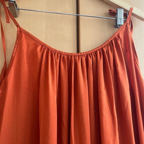 Mitos long dress like new, orange, one size
