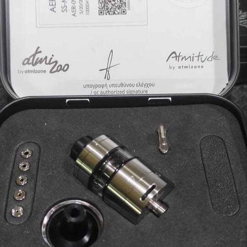 Aer RTA basic kit like new with Atmizoo AER Extension Kit 3.4ml