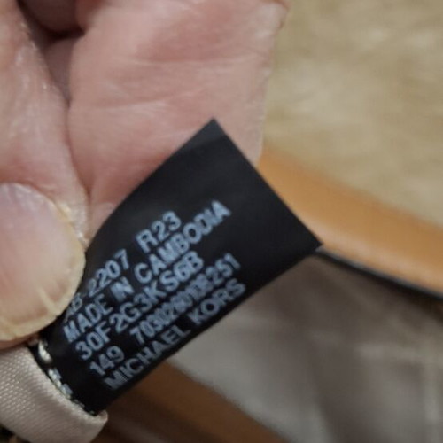 Michael Kors τσάντα χειρός και χιαστί σαν καινούργιο, μπεζ