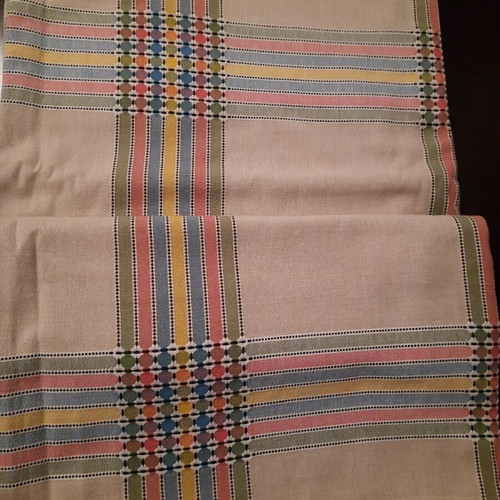 Woven Cretan Tablecloth - dowry items