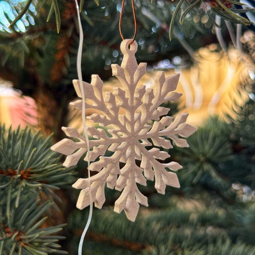 Christmas Decoration Set 10 Pieces Snowflakes New